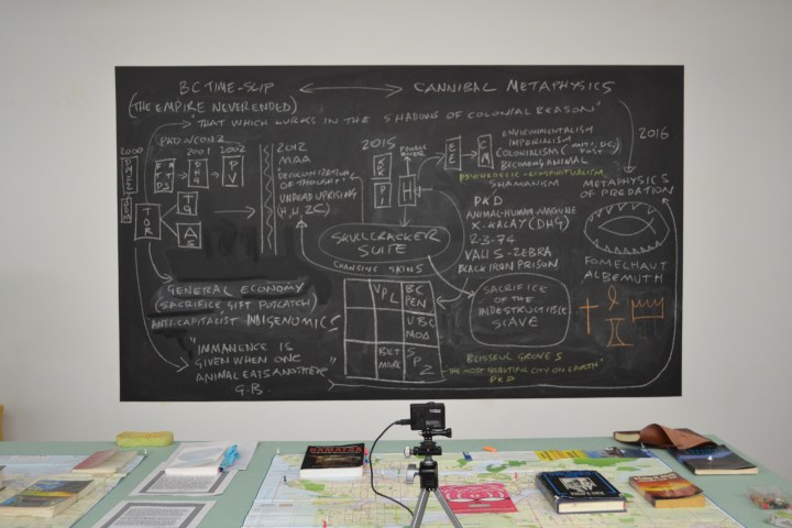 BC Time-Slip  Cannibal Metaphysics Blackboard